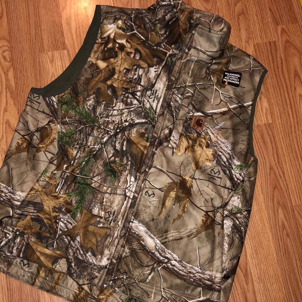 Carhartt camouflage vest